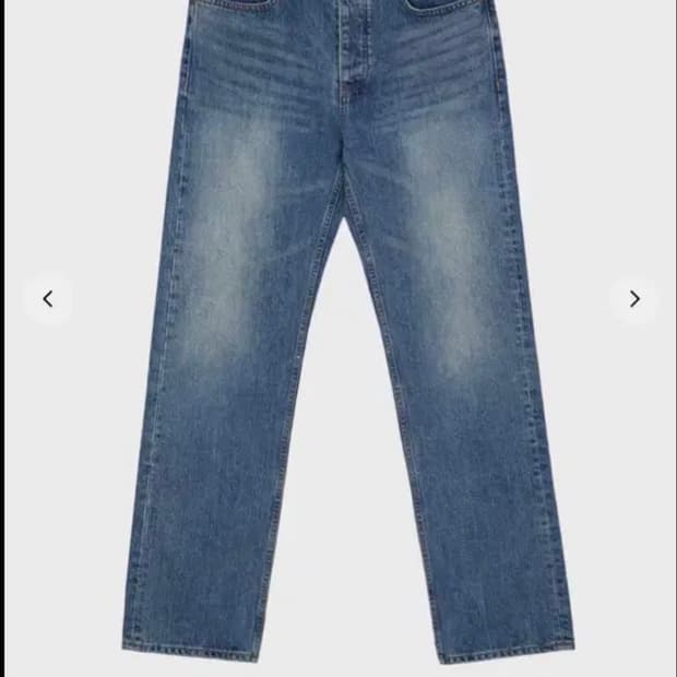 서피스에디션 lost straight denim