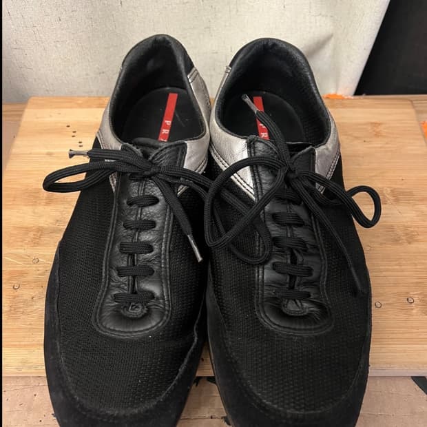 프라다 아메리칸컵 메쉬실버