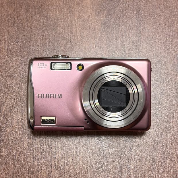 [부품용] 후지 파인픽스 f70exr 핑크 디카