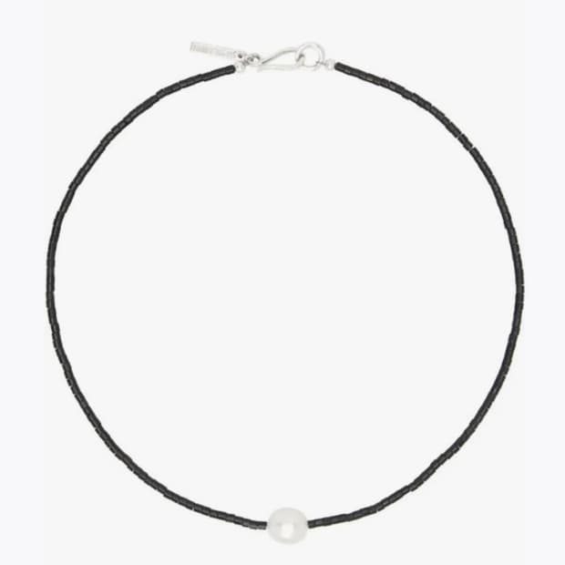 소피부하이 스톤 비즈 초커