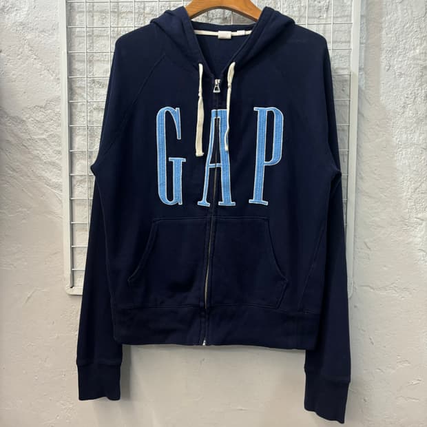 GAP 갭 y2k 네이비 후드집업 S