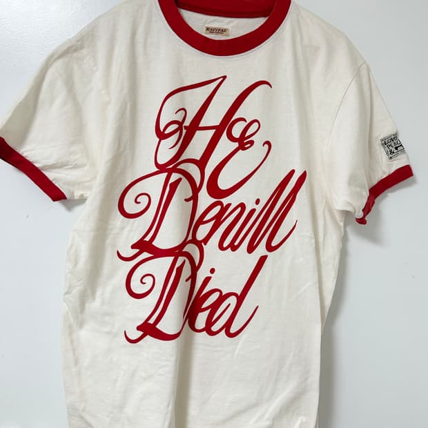 KAPITAL 캐피탈 링거티 프린트 반팔 - 레드