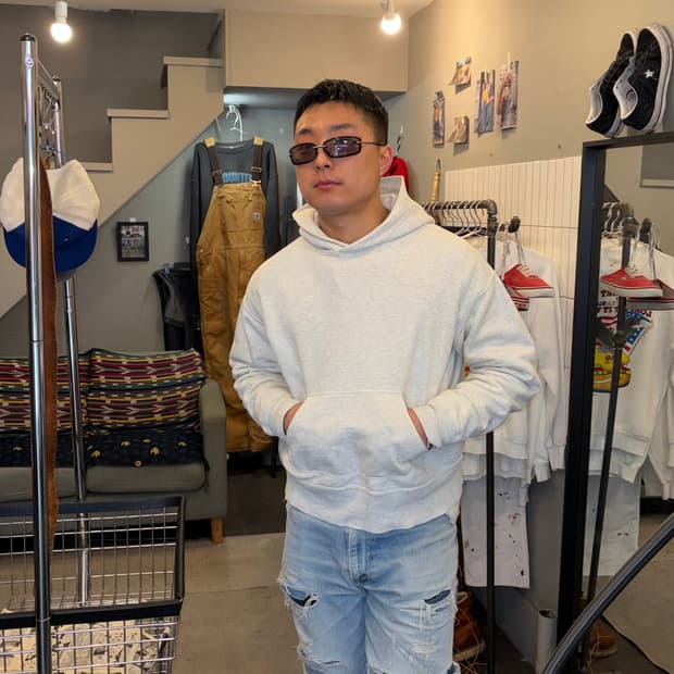 Old The Real Mccoy’s sports hood sweats