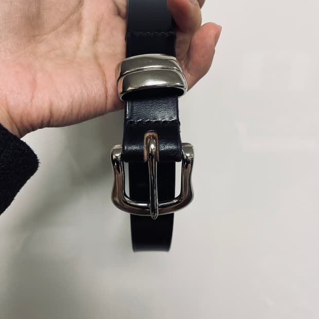 [새제품] 브라운야드 마틴페이지 니켈 벨트 30