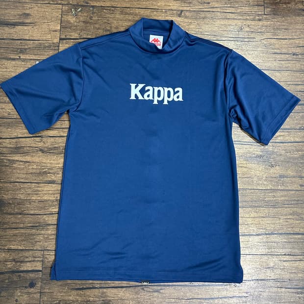 KAPPA 카파 재팬 모크넥 기능성 반팔 L 뒷면로고