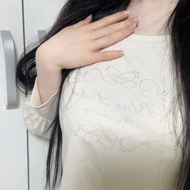 대대장 버버리 블루라벨 뮤트 셔링 T