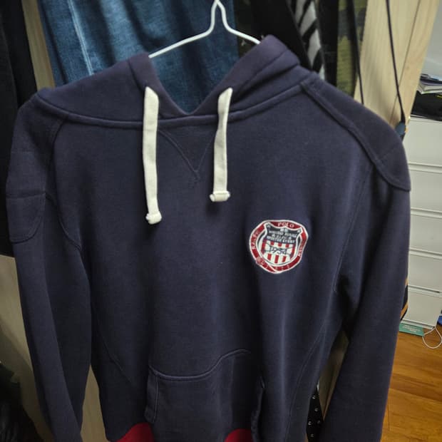 폴로 빈티지 usa 후드티