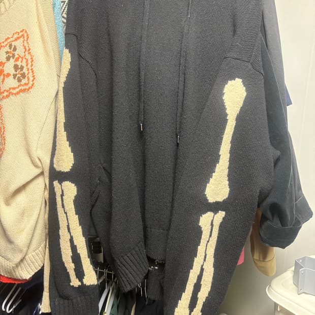 캐피탈 5g 본 니트 후드 3size