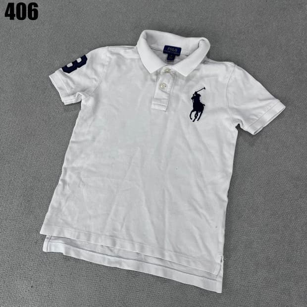 폴로 랄프로렌 키즈 화이트 반팔