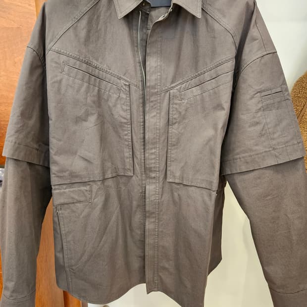 준지 소매 탈부착셔츠 46판매합니다