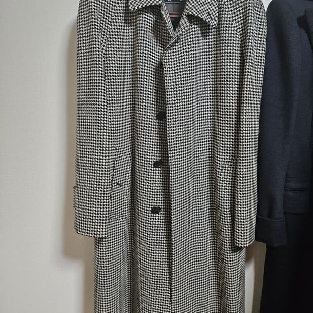 버버리 하운드투스 캐시미어 발마칸코트