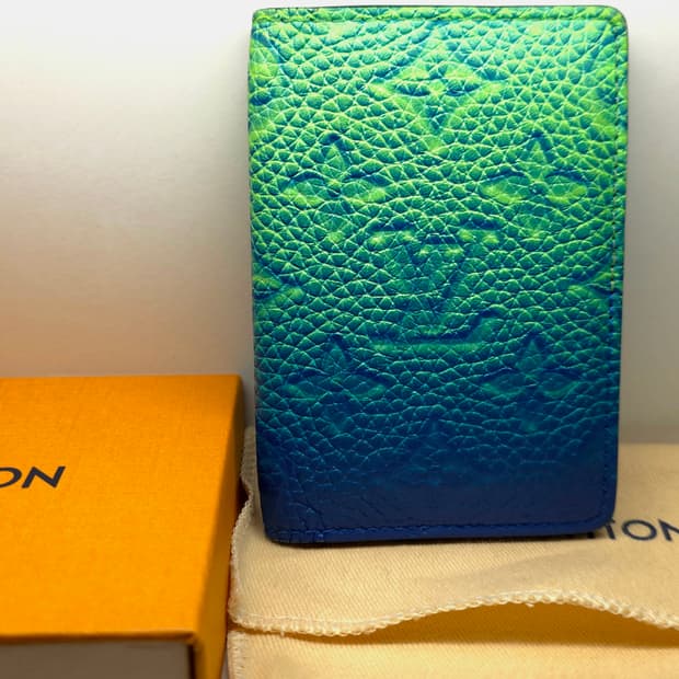 [한정판,풀구성]루이비통 토뤼옹 그린 오거나이저