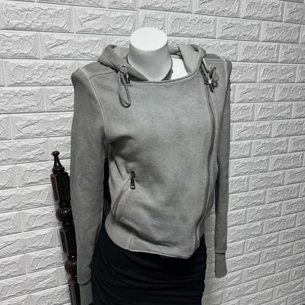 돌체앤가바나 더티 워싱 후드집업