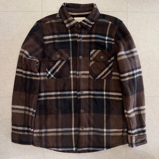 Boston Traders 보아 안감 체크 플란넬 셔츠