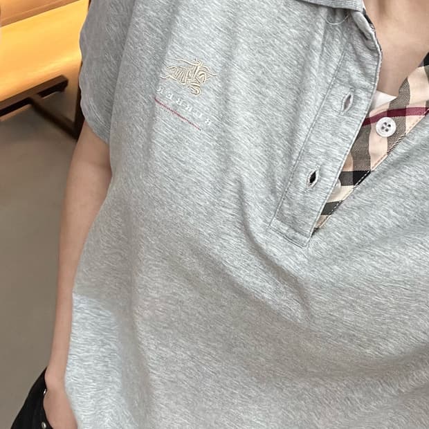 버버리 노바체크 카라티
