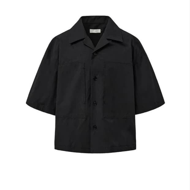 아모멘토 포켓 하프 셔츠 L (한글택⭕️)