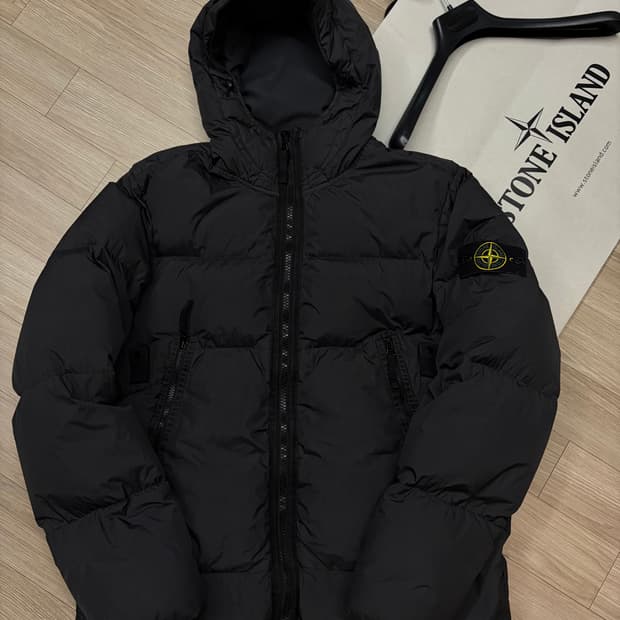 백화점판) 스톤아일랜드 크링클랩스 패딩 xl