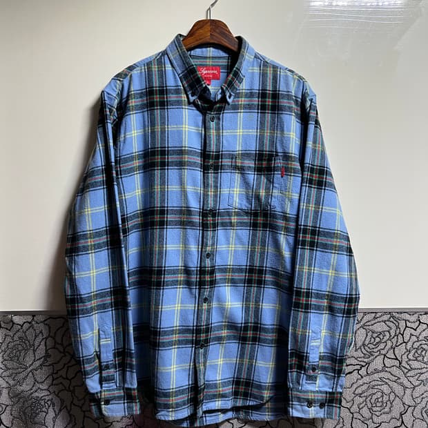 Supreme 슈프림 플란넬 셔츠