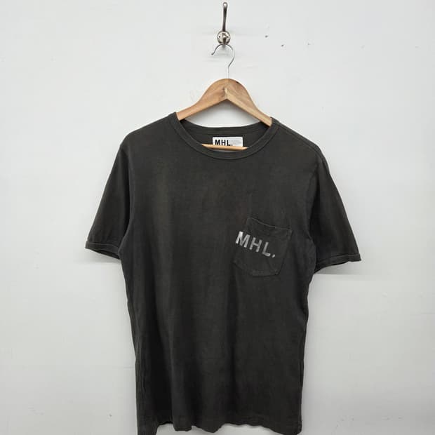 마가렛호웰 MHL 로고 포켓 반팔티 남L