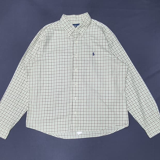 폴로랄프로렌 체크 셔츠 L _ 남성