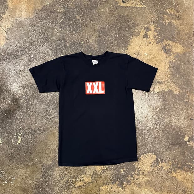 빈티지 00s XXL 힙합 매거진 프로모 티셔츠 