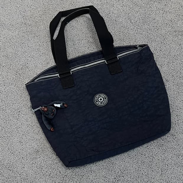 (OS) 키플링 숄더백/토트백 네이비