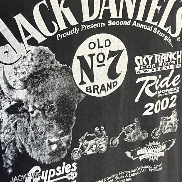 02’s Faded Jack Daniels Ride Monday Shir