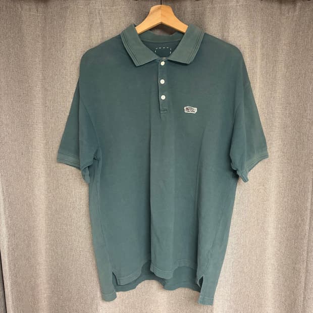 비즈빔 Visvim 21ss 점보 웰러 s/s DMGD 폴로 셔츠 카라티