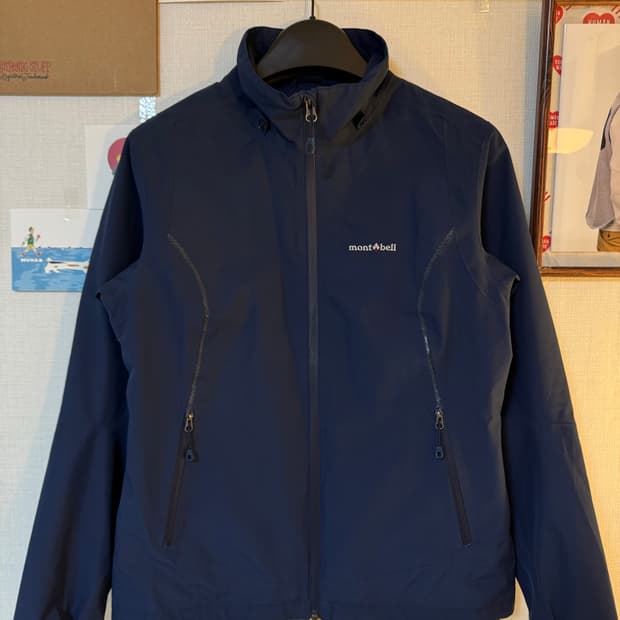 [M]mont-bell 몽벨 방수 바람막이 자켓 네이비