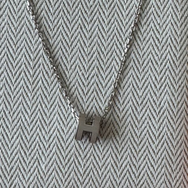 에르메스 미니팝아슈 목걸이