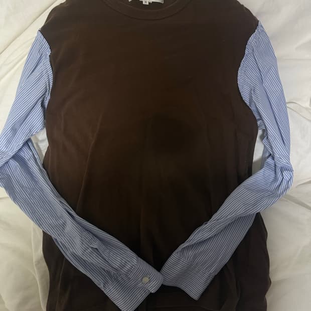 꼼데 셔츠 슬리브