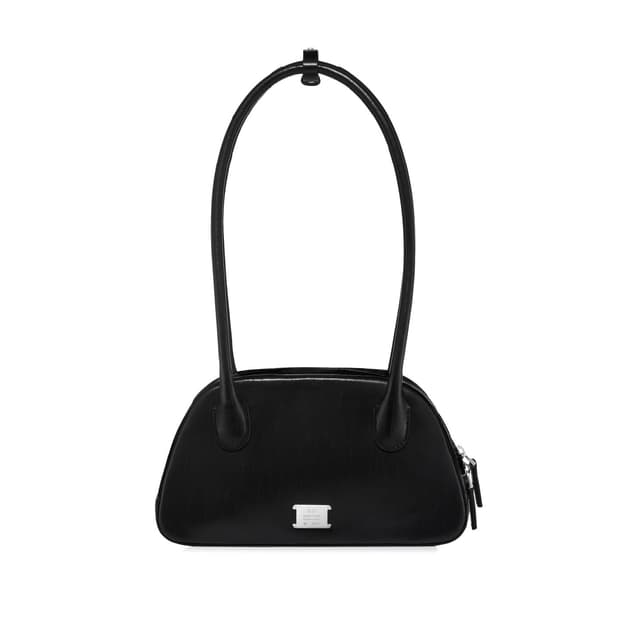 넘버링 #1076 A13 Bowling Bag 블랙볼링레더소가즉스몰숄더백
