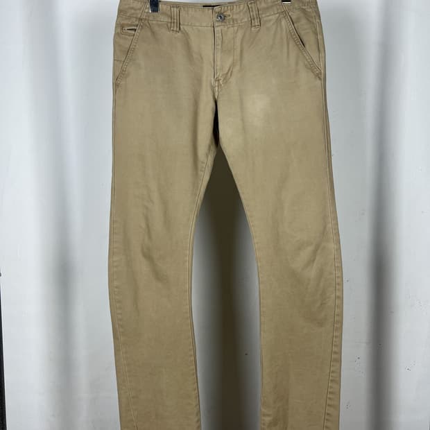 제이핏 베이지 코튼팬츠