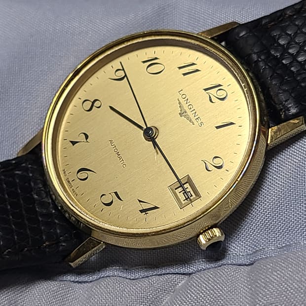 빈티지 론진 남성 오토메틱 시계