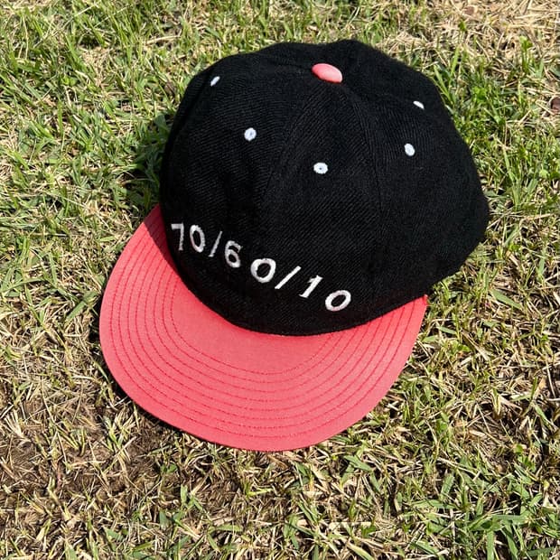 Ca4la x Gdc Flat Brim Wool Cap