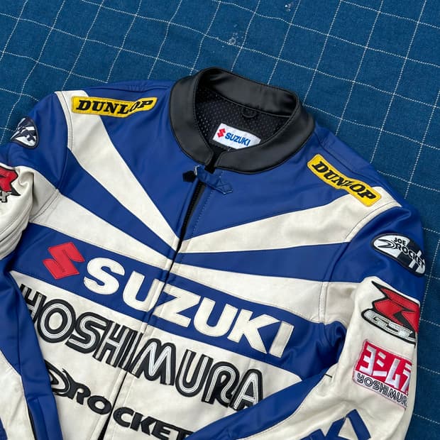 스즈키 요시무라 바이커자켓