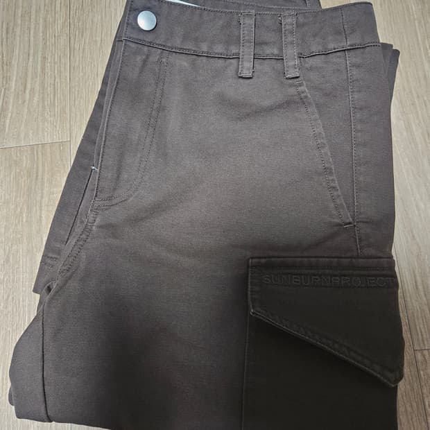 썬번프로젝트 LOW-RISE CARGO PANTS