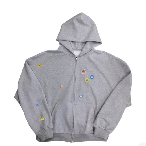 [1] 논노드 젠 마켓 집 후디 그레이