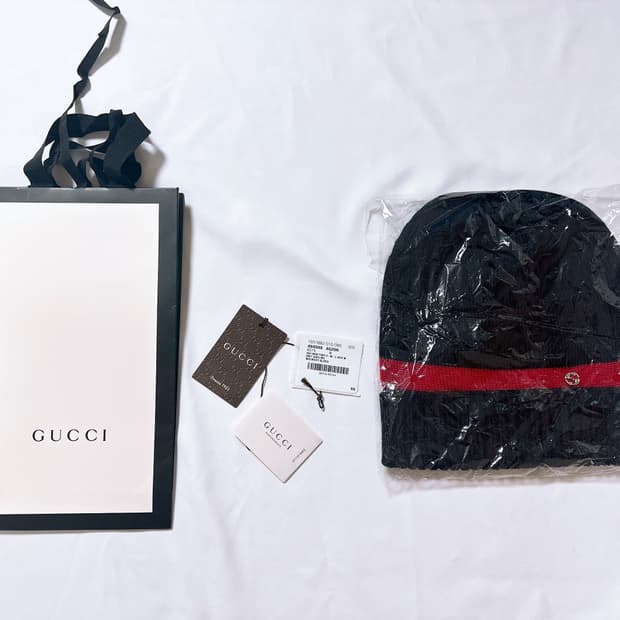 구찌 울 비니 (정품/새상품) 