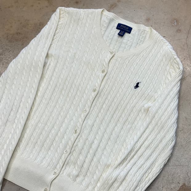 XL 폴로랄프로렌 여성용 니트 가디건