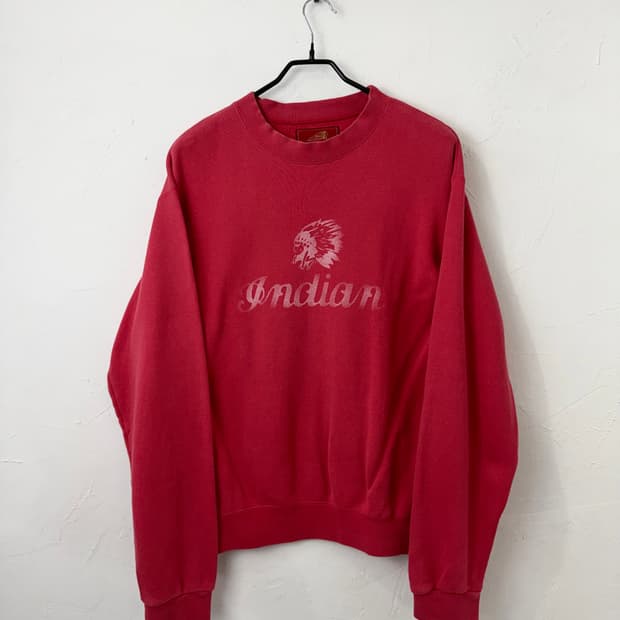 인디언 모터사이클 페이디드 스웻셔츠