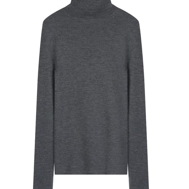 후왓웨어 Flow soft Turtleneck 차콜(M)새상품