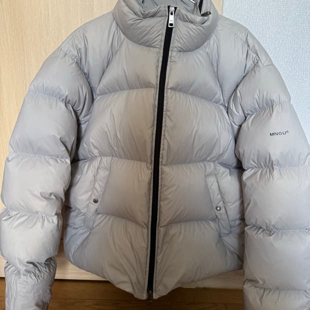 MNGU 패딩 그레이 M
