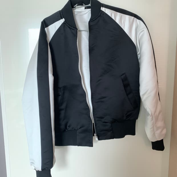 Comme des Garcons Black 리버시블 봄버 자켓