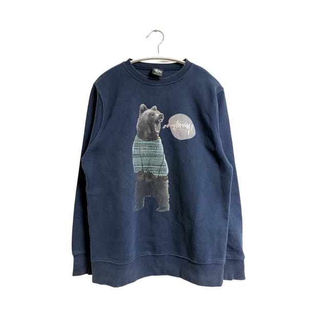 스투시 스웨터 베어 맨투맨