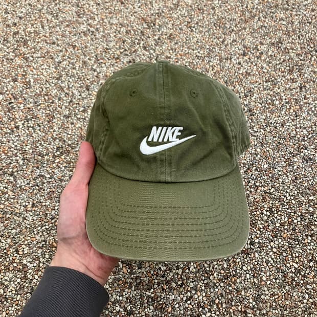 145 나이키 볼캡 모자 그린 카키