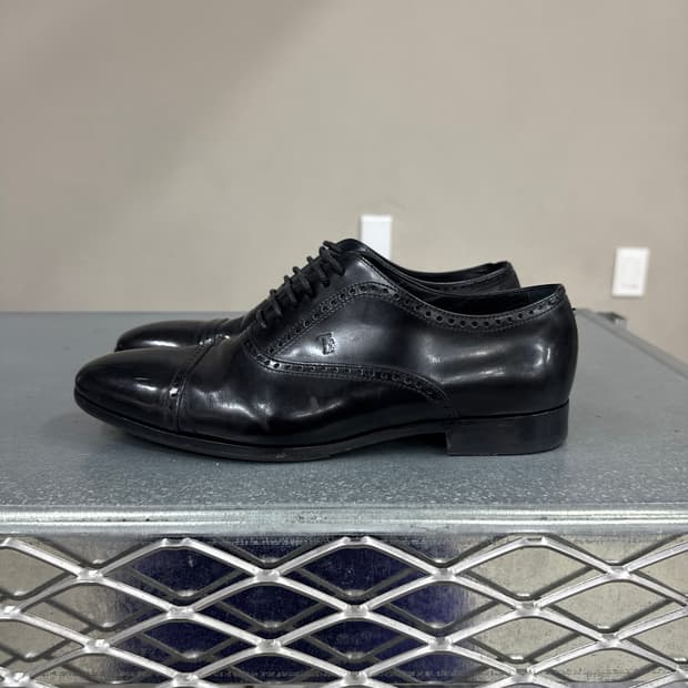 토즈 윙팁 블랙 6