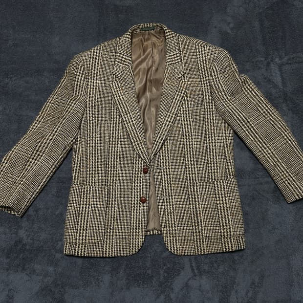 빈티지 울 불레이저 자켓