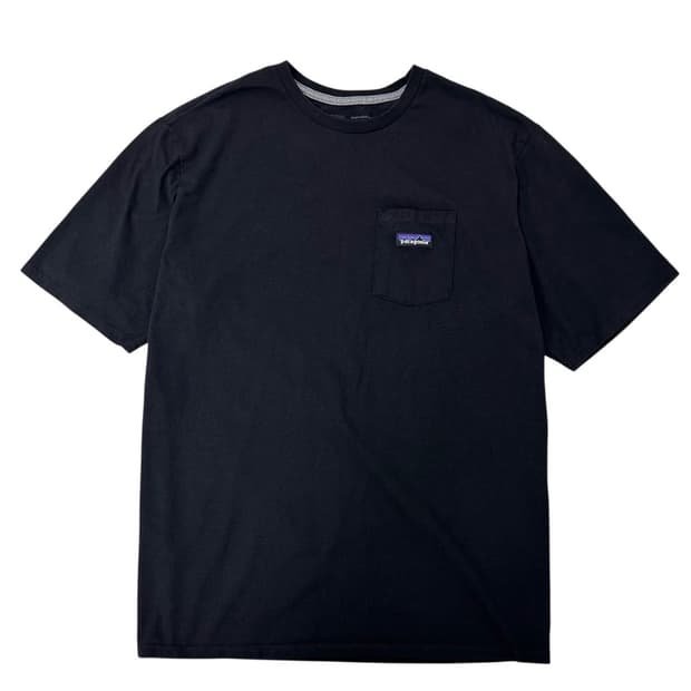 파타고니아 반팔 블랙 (XL) 
