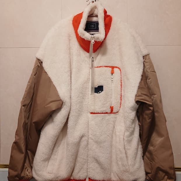 로맨틱크라운 정품 남성 뽀글이 자켓 L (105 까지 가능) 사이즈